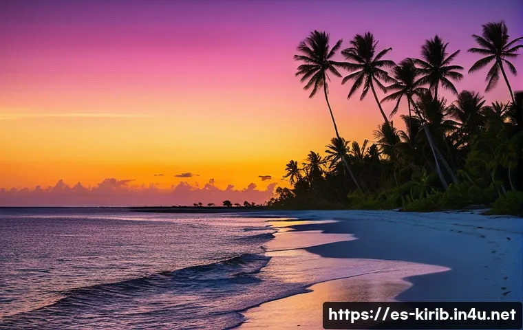 키리바시 일출과 일몰 명소 관련 이미지 1