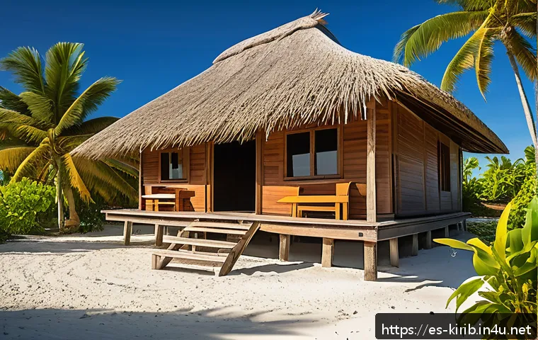 키리바시 지역별 숙소 추천 - A cozy traditional family house in Tarawa, Kiribati, blending modern comfort with local island archi...